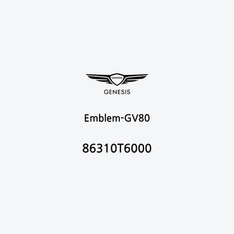 emblem-gv80-86310t6000-fr