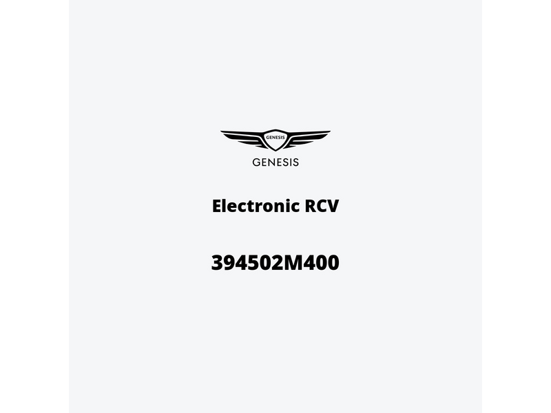 electronic-rcv-394502m400-de