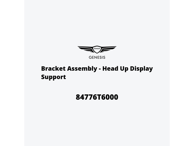 bracket-assembly-head-up-display-support-84776t6000-pt