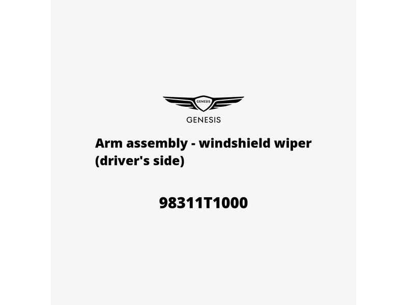 arm-assembly-windshield-wiper-drivers-side-98311t1000-de