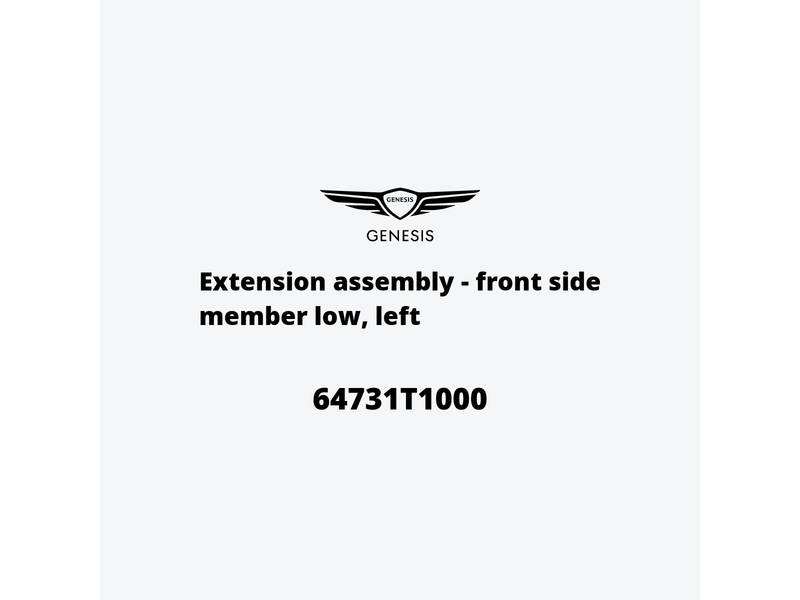 extension-assembly-front-side-member-low-left-64731t1000