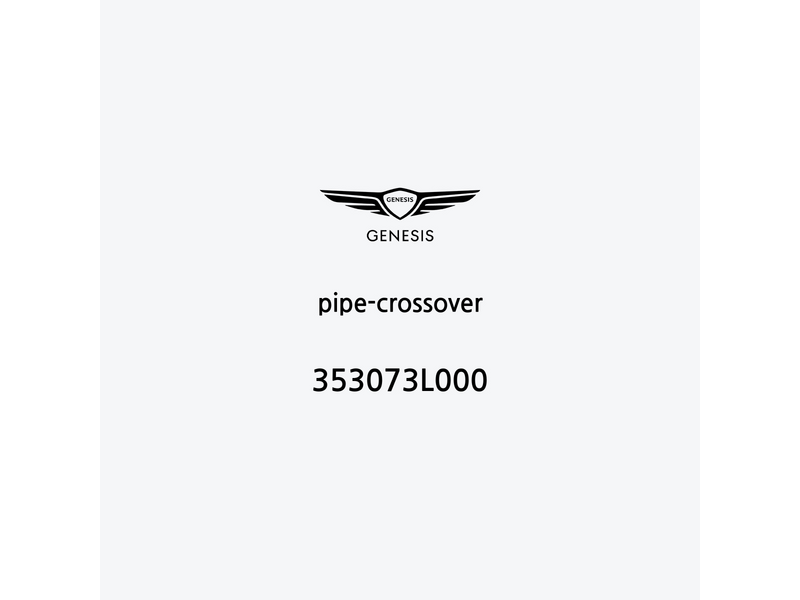 pipe-crossover-353073l000-fr