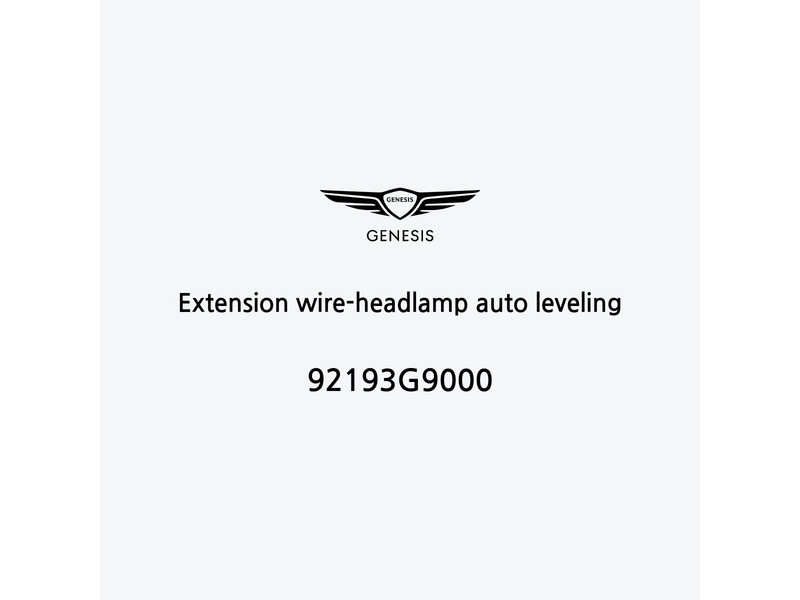 extension-wire-headlamp-auto-leveling-92193g9000-fr