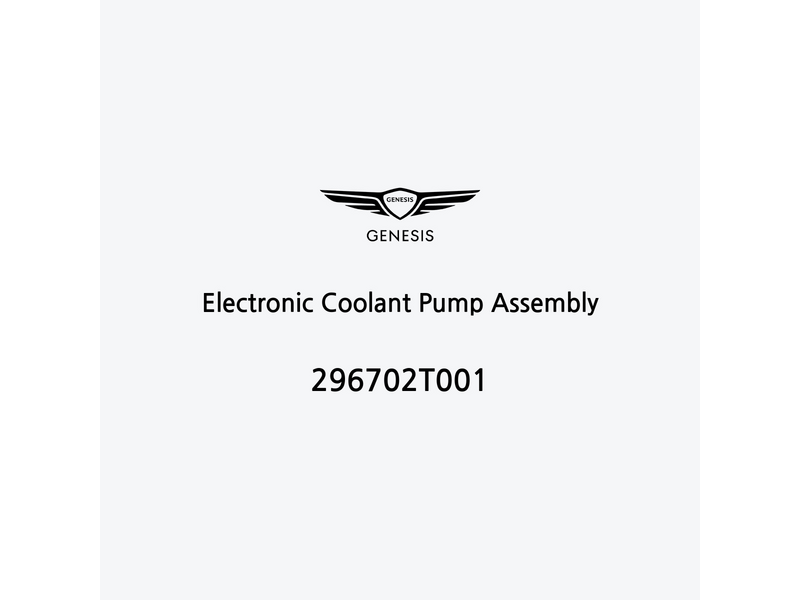 electronic-coolant-pump-assembly-296702t001