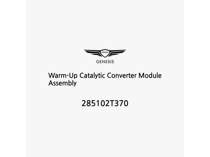 warm-up-catalytic-converter-module-assembly-285102t370