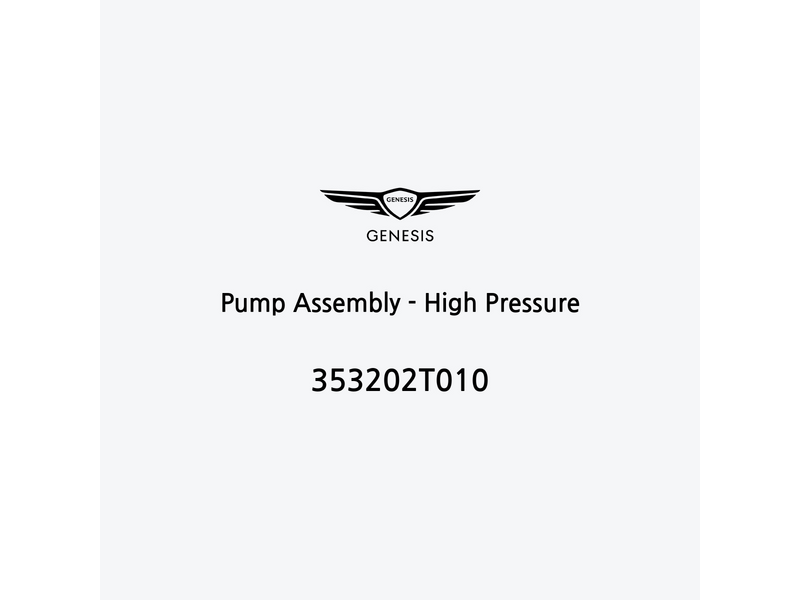 pump-assembly-high-pressure-353202t010