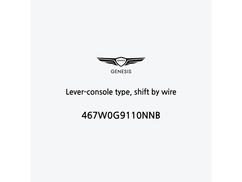 lever-console-type-shift-by-wire-467w0g9110nnb-fr