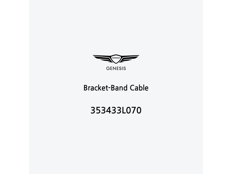 bracket-band-cable-353433l070-fr