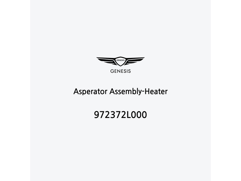 asperator-assembly-heater-972372l000-ar