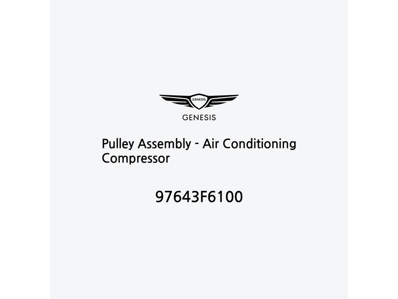 pulley-assembly-air-conditioning-compressor-97643f6100-de