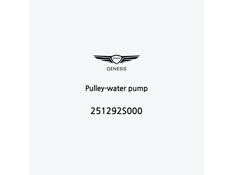 pulley-water-pump-251292s000-ja