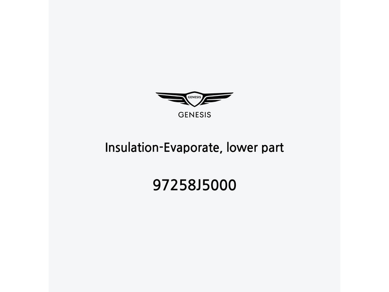 insulation-evaporate-lower-part-97258j5000-es