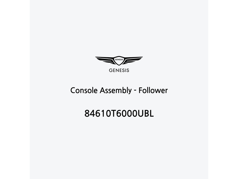 console-assembly-follower-84610t6000ubl-fr