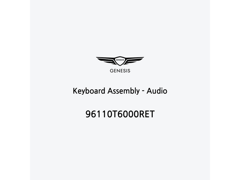 keyboard-assembly-audio-96110t6000ret-es