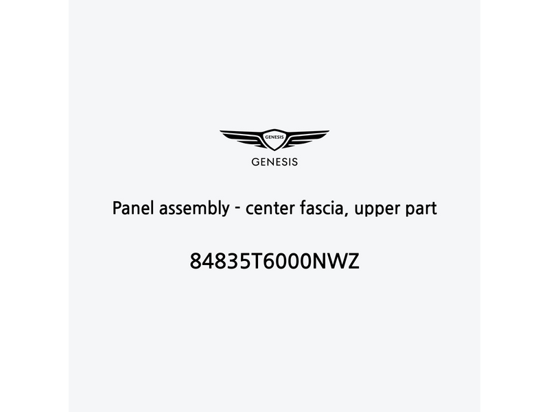 panel-assembly-center-fascia-upper-part-84835t6000nwz