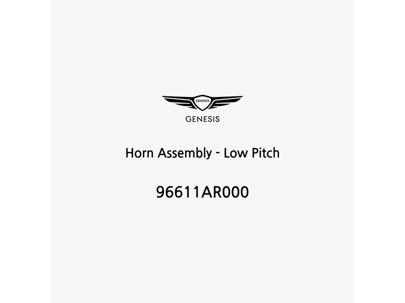 horn-assembly-low-pitch-96611ar000-de