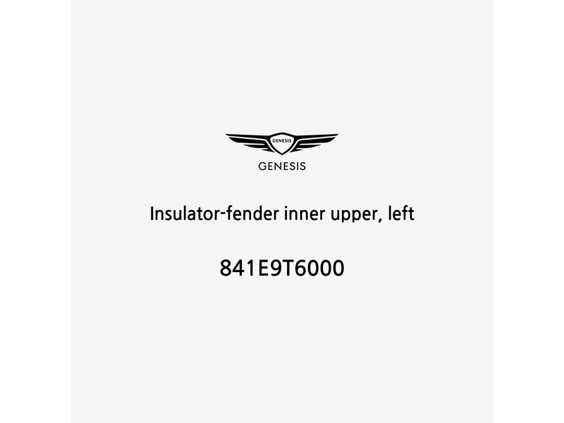 insulator-fender-inner-upper-left-841e9t6000-ar