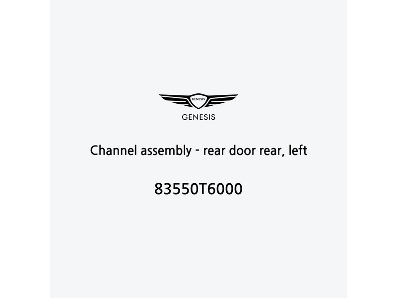 channel-assembly-rear-door-rear-left-83550t6000-pt