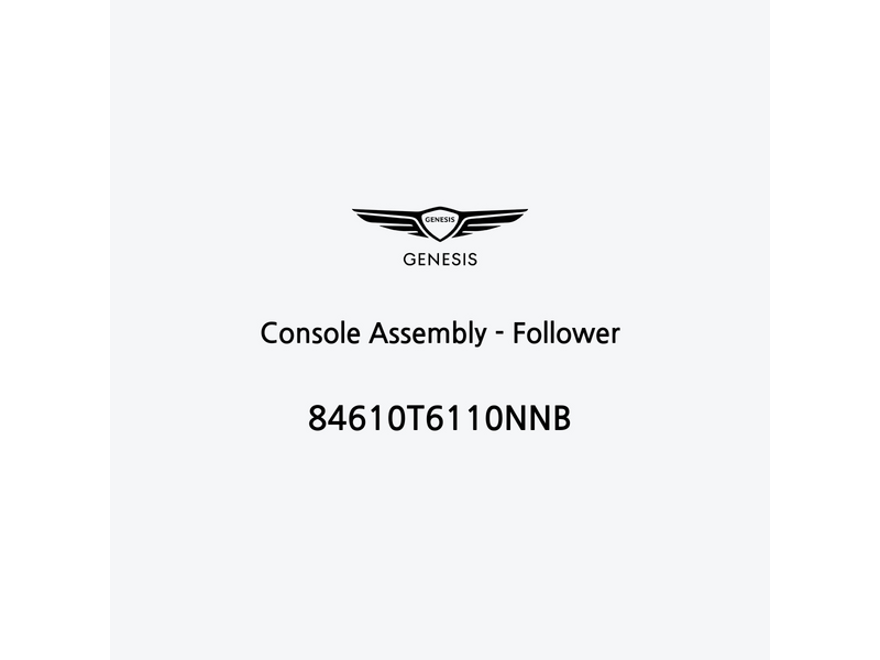 console-assembly-follower-84610t6110nnb