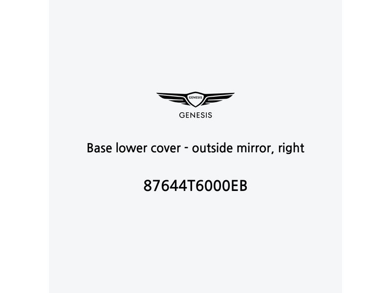 base-lower-cover-outside-mirror-right-87644t6000eb-pt