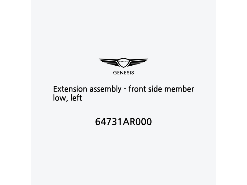 extension-assembly-front-side-member-low-left-64731ar000-fr