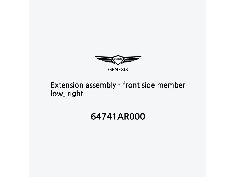 extension-assembly-front-side-member-low-right-64741ar000-de