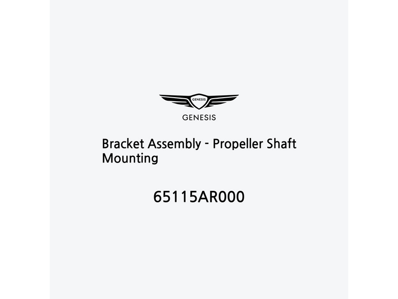 bracket-assembly-propeller-shaft-mounting-65115ar000-pt