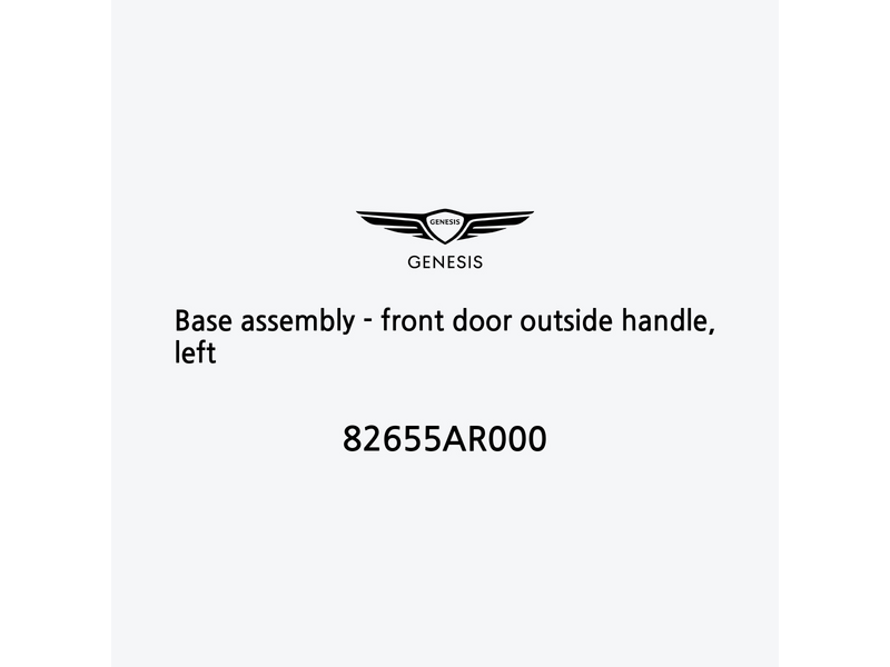 base-assembly-front-door-outside-handle-left-82655ar000-it