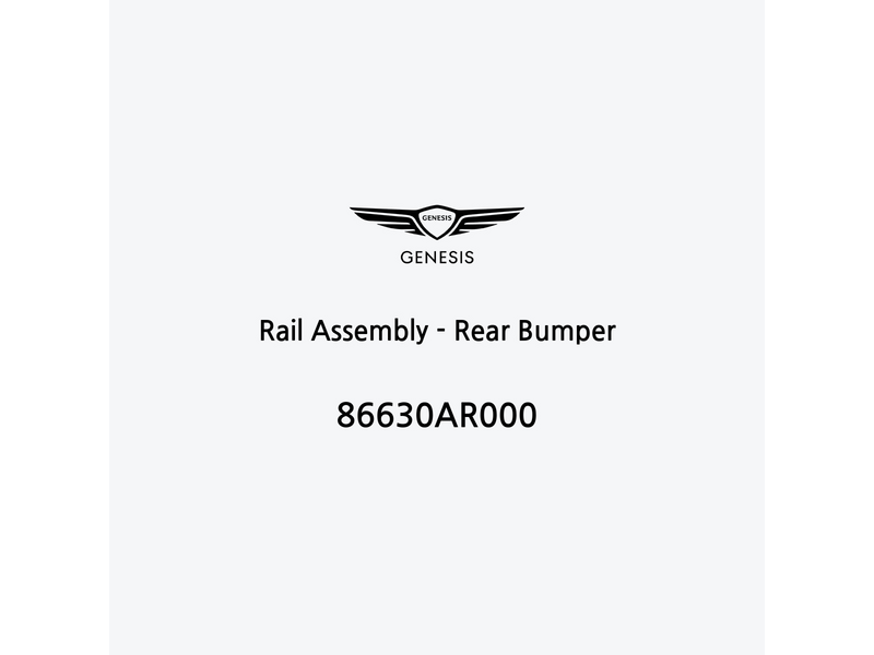 rail-assembly-rear-bumper-86630ar000-fr