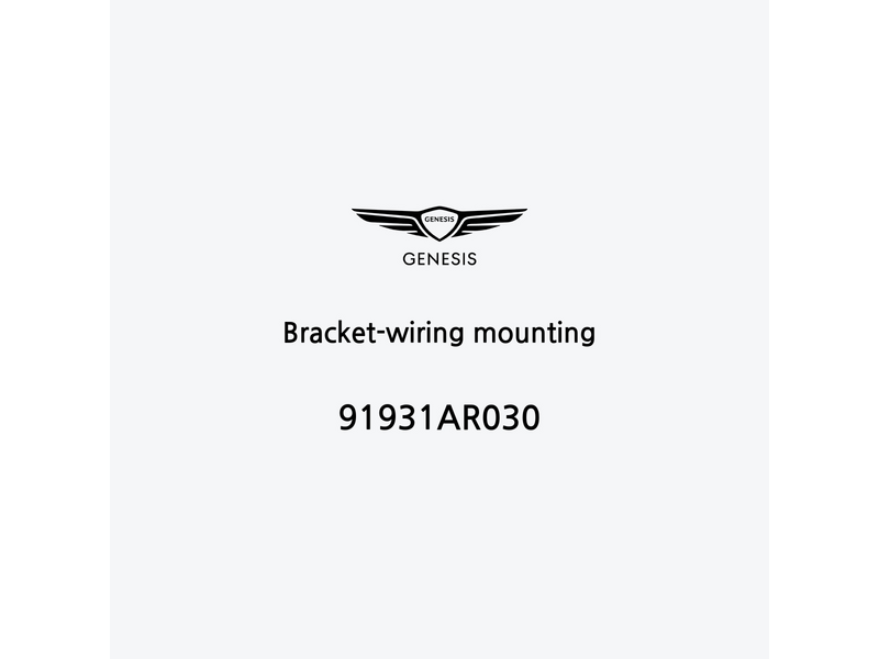 bracket-wiring-mounting-91931ar030