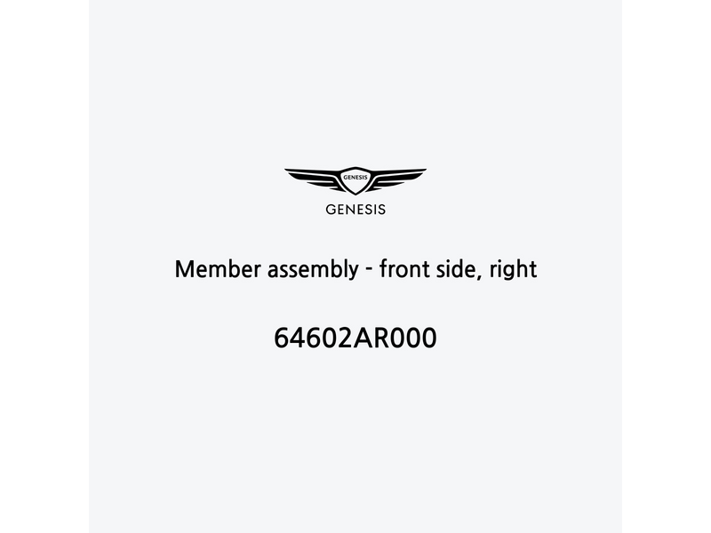 member-assembly-front-side-right-64602ar000-ja