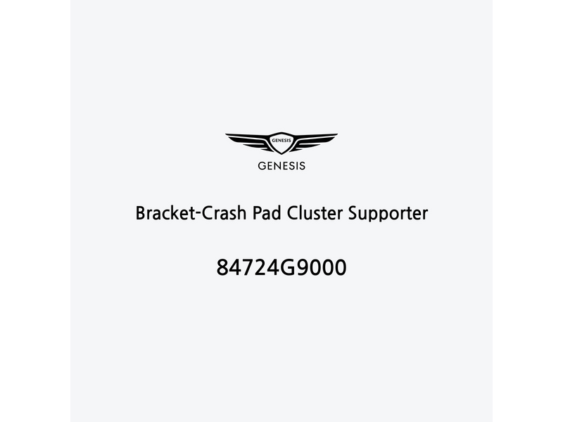 bracket-crash-pad-cluster-supporter-84724g9000-ja