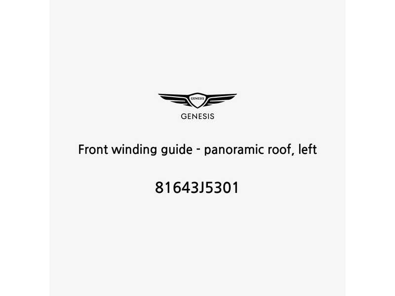 front-winding-guide-panoramic-roof-left-81643j5301-ja