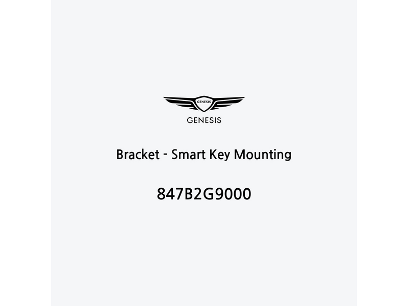 bracket-smart-key-mounting-847b2g9000-fr