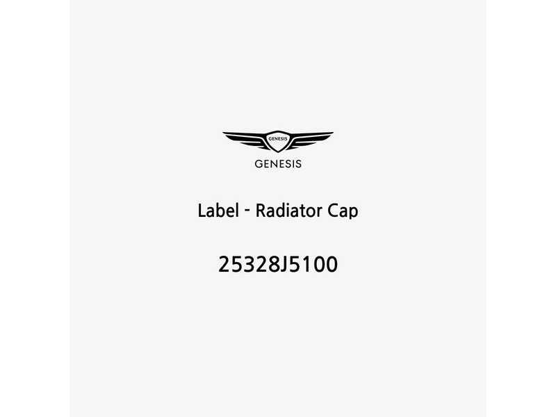 label-radiator-cap-25328j5100