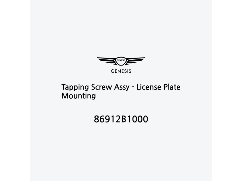 tapping-screw-assy-license-plate-mounting-86912b1000