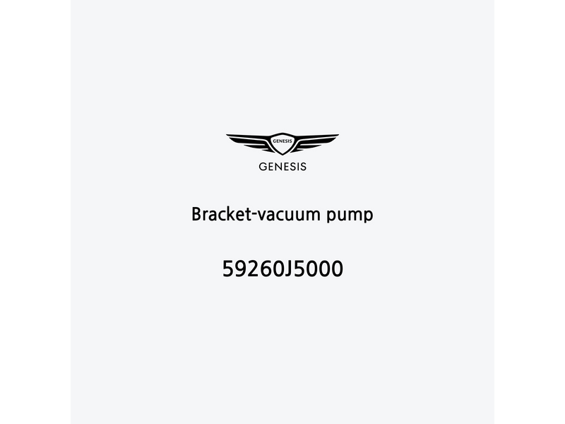 bracket-vacuum-pump-59260j5000-ja