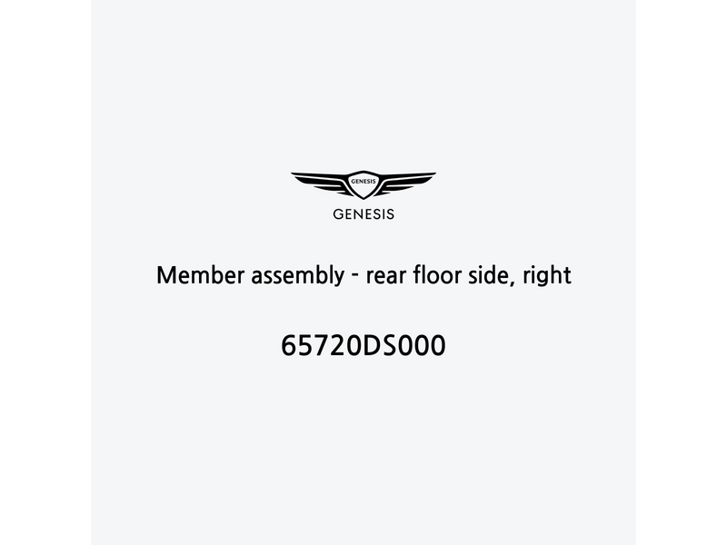 member-assembly-rear-floor-side-right-fr