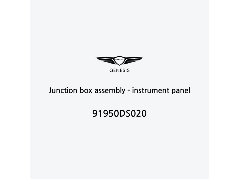 junction-box-assembly-instrument-panel