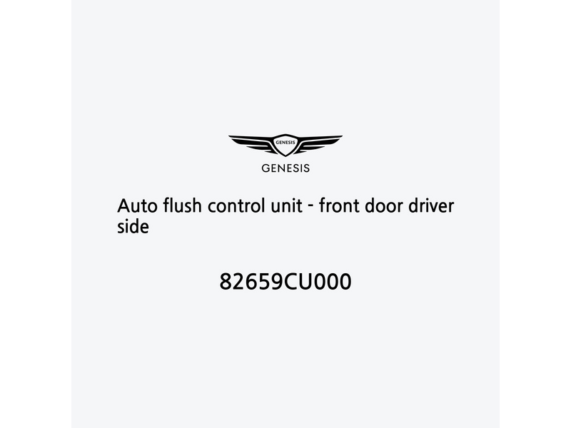 auto-flush-control-unit-front-door-driver-side