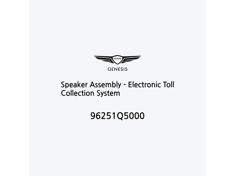 speaker-assembly-electronic-toll-collection-system-es