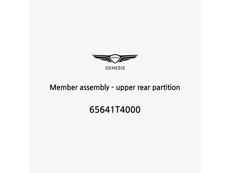 member-assembly-upper-rear-partition