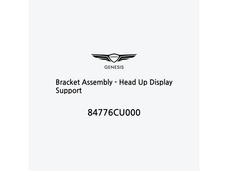 bracket-assembly-head-up-display-support