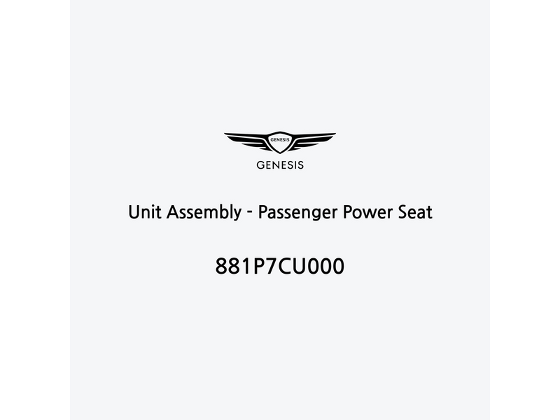 unit-assembly-passenger-power-seat-de