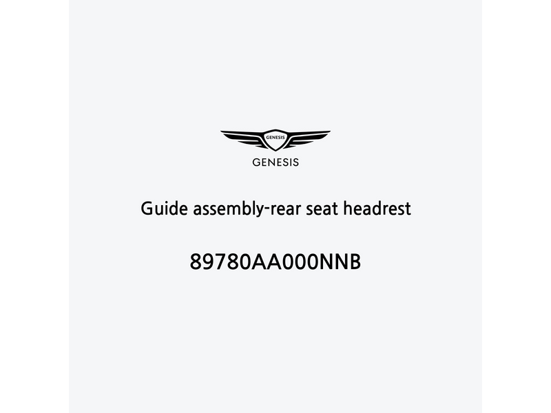 guide-assembly-rear-seat-headrest