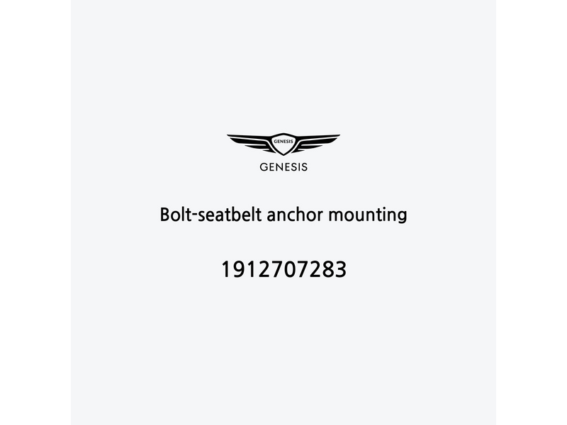 bolt-seatbelt-anchor-mounting